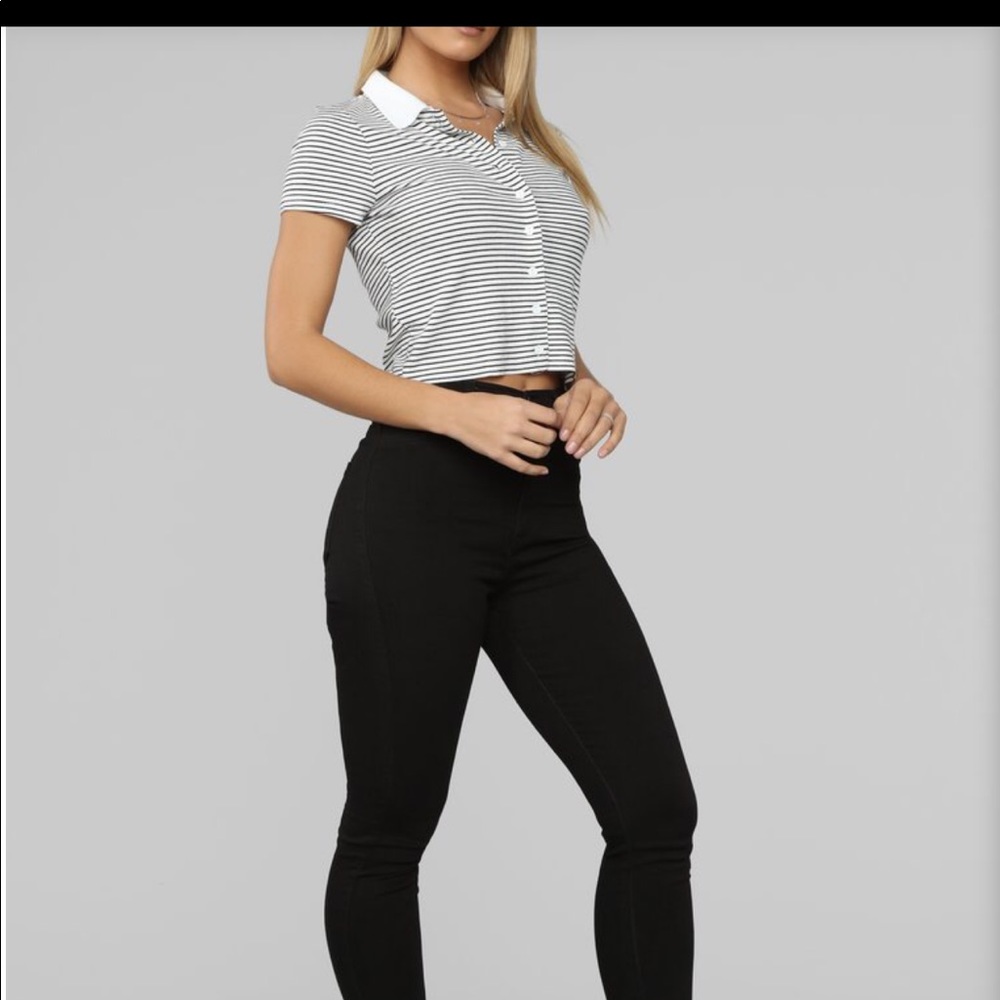 NWOT Black/White too